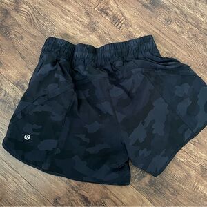 Lululemon black camo shorts